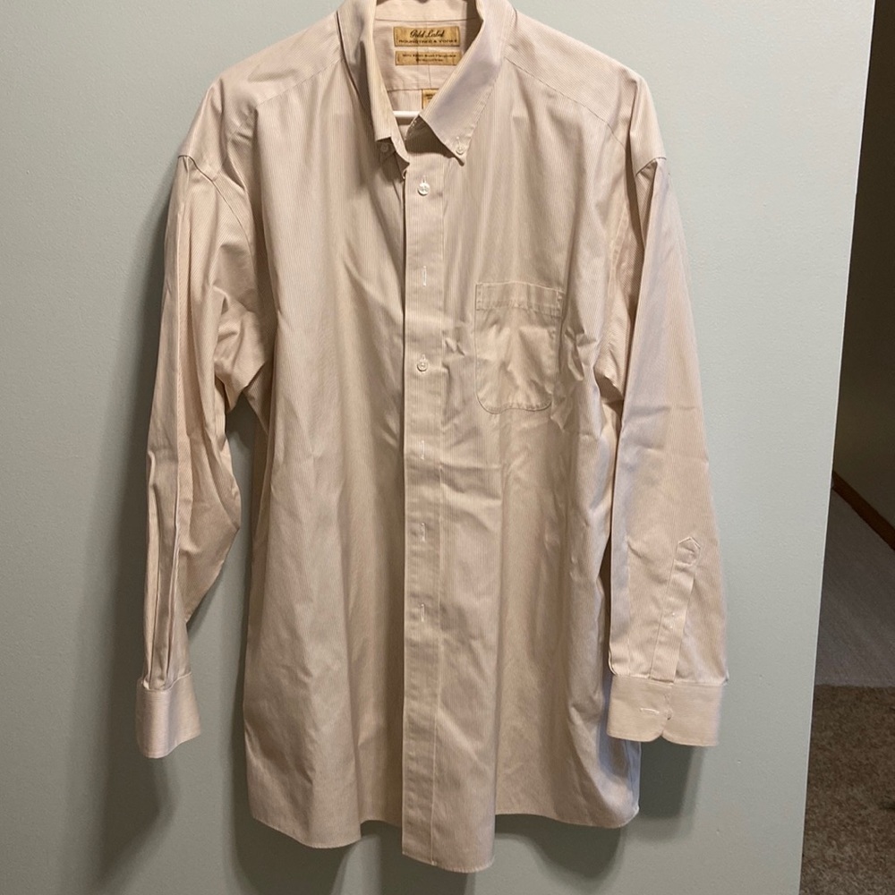Gold Label Roundtree & Yorke men’s dress shirt NWOT 17/34
